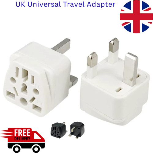 Universal travel adapter - universal, uk