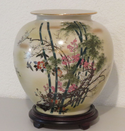 Large japanese kutani - 10",