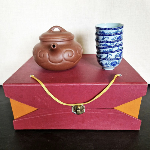 Chinese red clay yixing zisha - red,