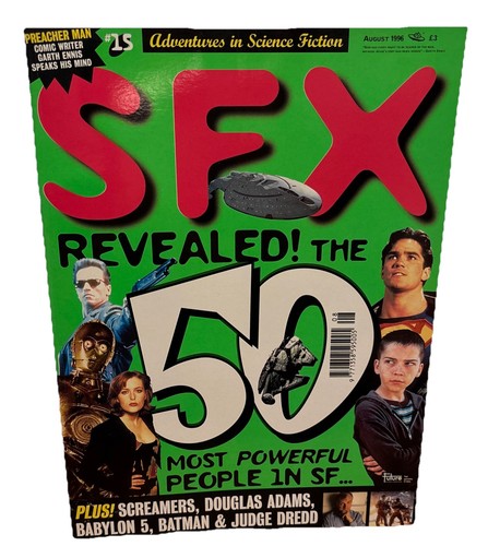 Sfx magazine august 1996 issue - august,