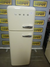 Smeg fridge freezer cream - smeg,