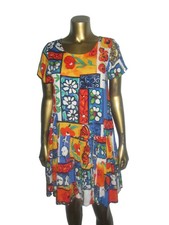 Vtg multicolor floral print - multicolor,