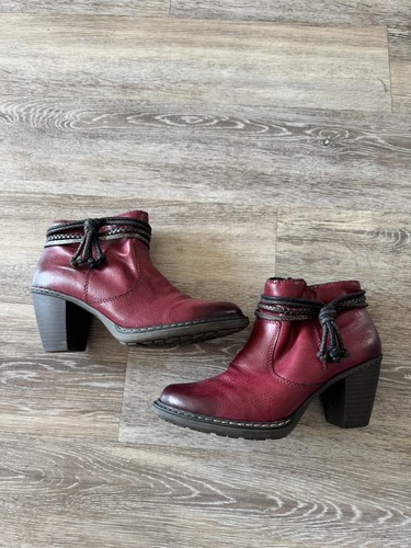 Reiker ladies burgundy red - ladies,