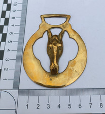 Vintage Solid Brass Horse