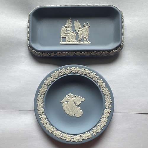 Wedgwood jasperware blue - jasperware,