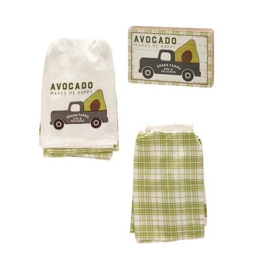 Farmhouse avocado kitchen gift - avocado,