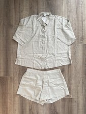 H&M Home Linen Short Pyjamas Set