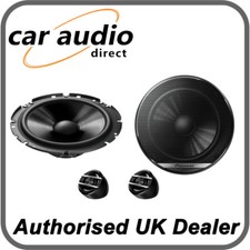 Pioneer G-Series TS-G170C - 6.5" 17cm 300 Watts 2 Way Component Door Speakers BN