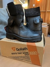 Goliath Black Steel Toe Capped