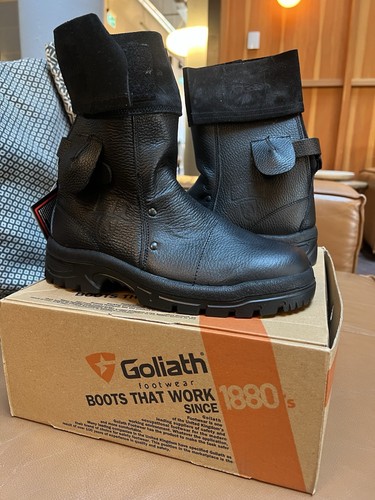 Goliath black steel toe capped - steel,