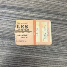 EAGLES CONCERT TICKET STUB FEB
