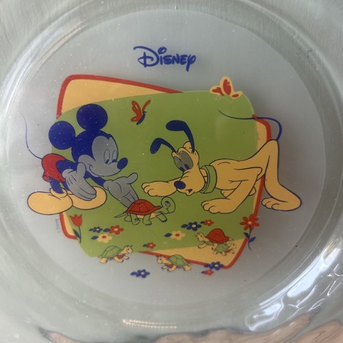 Vintage disney clear glass - vintage,