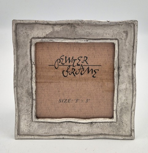 Pewter photo frame - x,