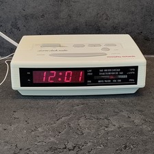 Morphy Richards CR340 Red LED Clock Radio Working