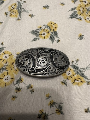 Vintage justin pewter - st.,