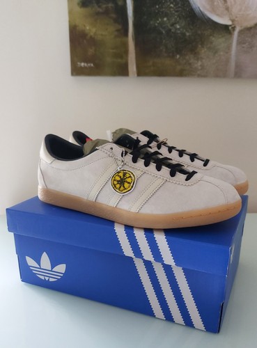 Adidas stone roses beige suede - roses,