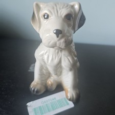 Vintage Porcelain Dog Figurine