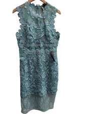 Topshop Tall Lace Midi Dress