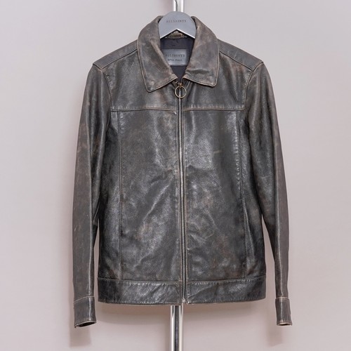 All saints leather jacket - all,