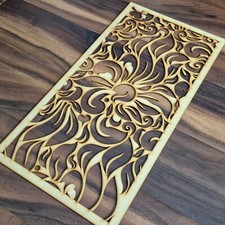 Jungle Orchid Decorative Screen Radiator Cabinet Panel 2FT x 4FT 3mm 6mm 0199