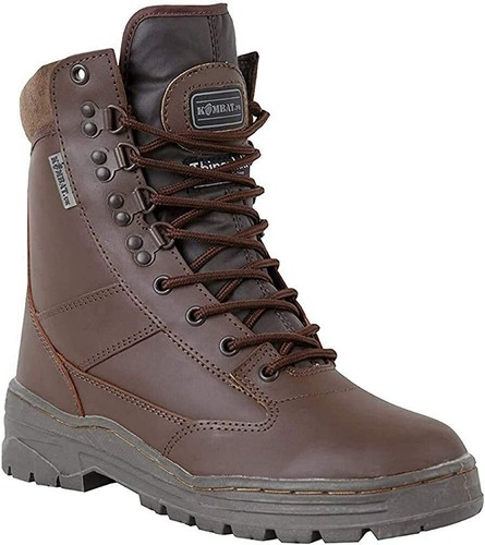 Brown leather patrol - leather, combat