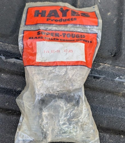 Hayes glass filled - filled, engine