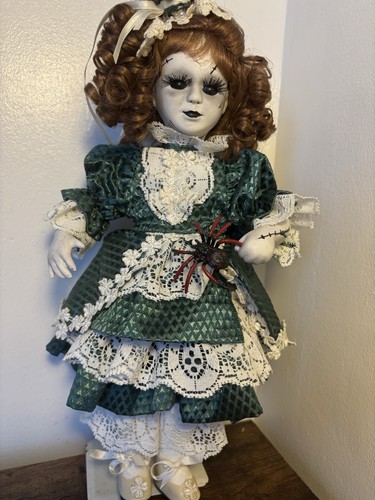 Porcelain horror doll - porcelain,