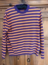 Zara Purple and Orange Striped