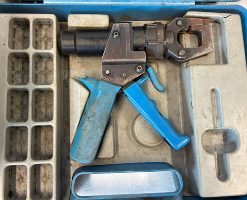 Hydraulic cable crimper tool - crimper,