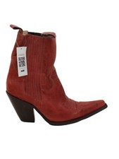 Go West Women's Boots UK 4 Red 100% Other Cowboy