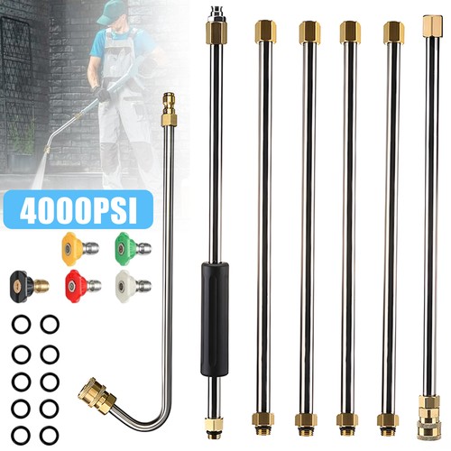 Pressure washer extension - pressure, wand