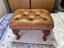 Tan Leather Chesterfield
