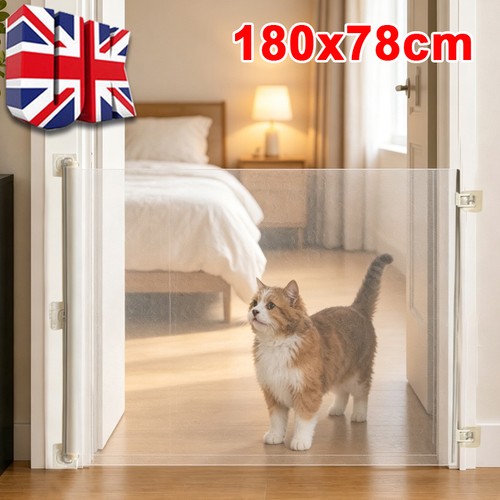 Retractable stair gate - retractable,
