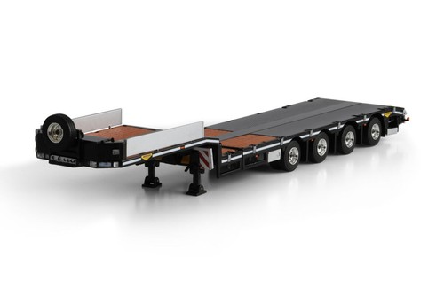 Semi low loader - trailer, axle