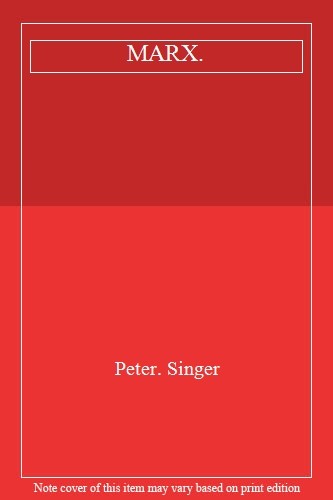 Marx peter singer - marx.,peter.,
