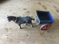 Britains metal horse and cart