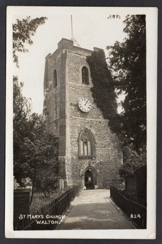 Postcard walton thames nr - walton,