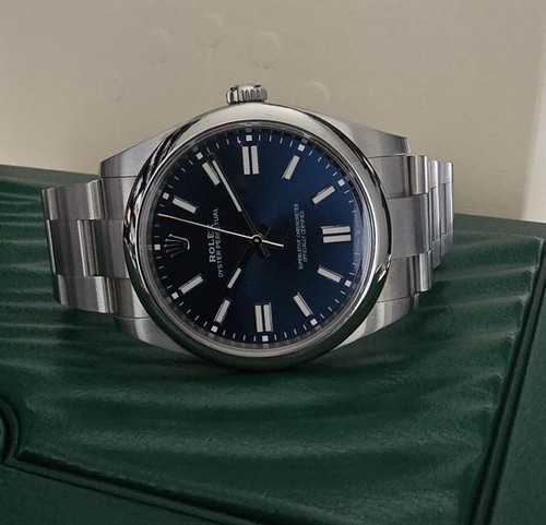 Rolex oyster perpetual blue - oyster, 41