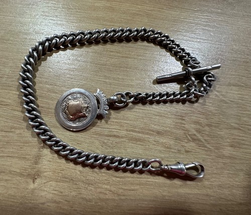 Antique solid silver - solid, double