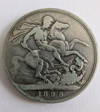 1896 queen victoria - 1896, silver