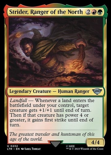Strider ranger the north - of,
