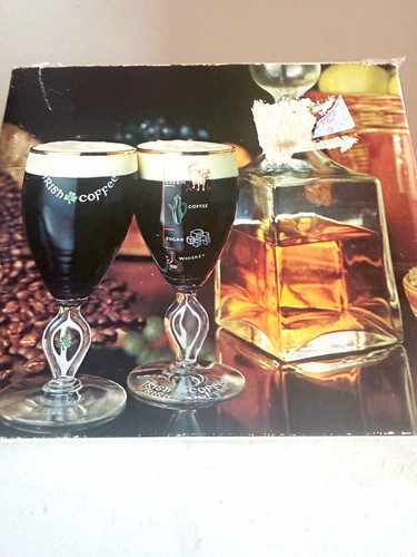Set clear glass irish - of, 2