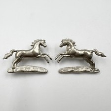 Genuine Northamptonshire Yeomanry Collar Badges