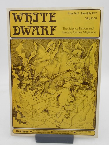 White dwarf magazine issue 1 - issue, #1