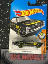 PONTIAC GTO 67 BLACK Hot Wheels 1:64 **COMBINE POSTAGE**