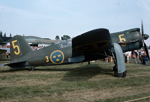 Swedish saab s 17b - ex-swedish,