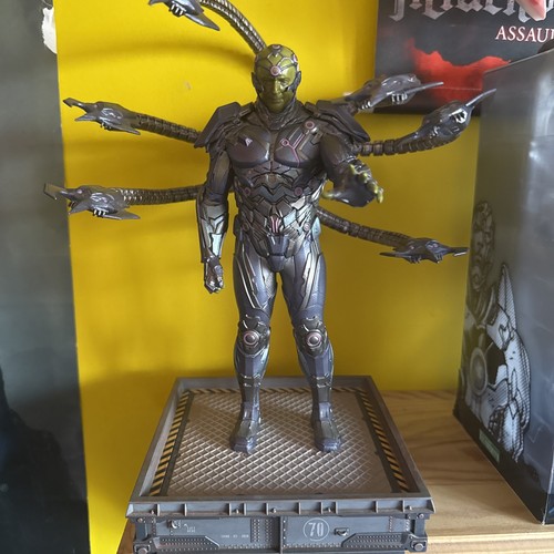 Brainiac statue from the - statue,