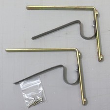 Vintage curtain rod holders x