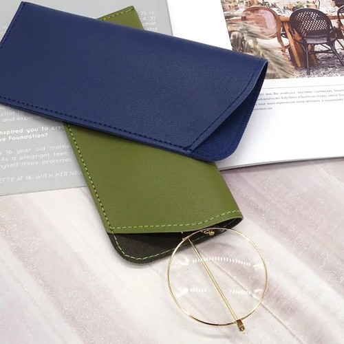 Soft felt cloth glasses case - cloth,