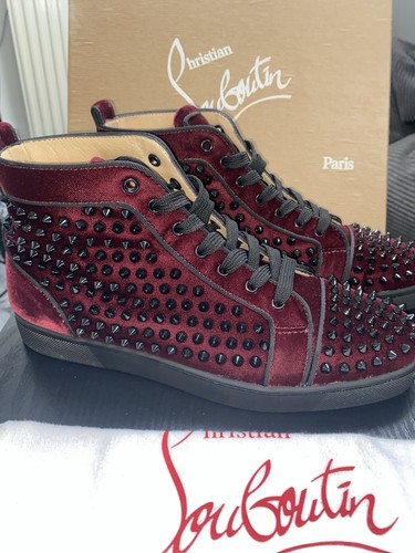 Louboutin orlato flat velvet - louboutin,
